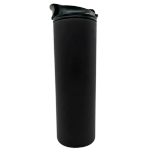 Double Wall Stainless Steel 20oz (590ml) Engraving Hot and Cold Skinny Tumbler Black