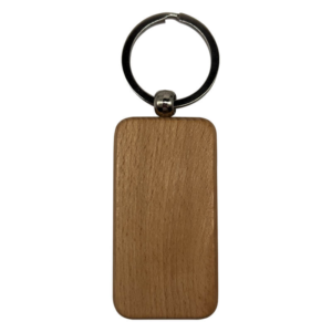Engraving Wood Keyring Big Rectangle