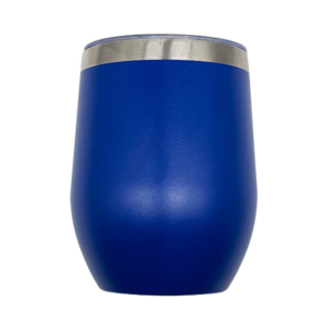 Double Wall Stainless Steel 12oz (350ml) Engraving Wine Tumbler Royal Blue