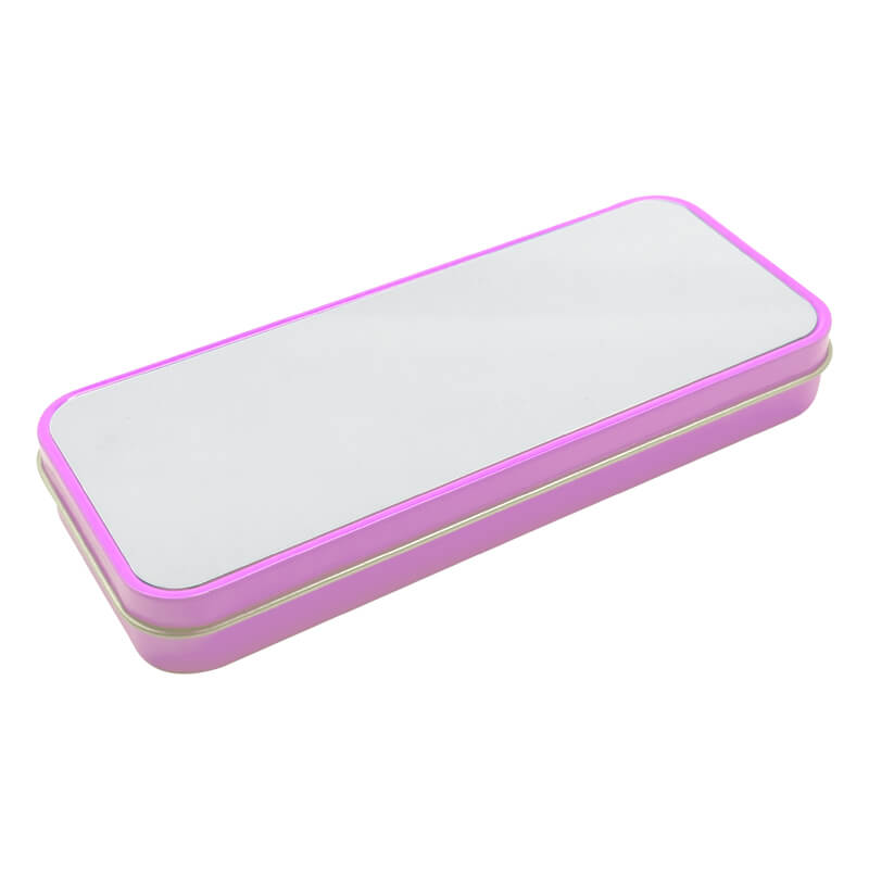 Sublimation Metal Pencil Case Pink - Image 3