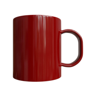 Polymer Mug Red