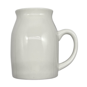 250ml White Ceramic Milk Jug