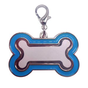 Dog tag blue
