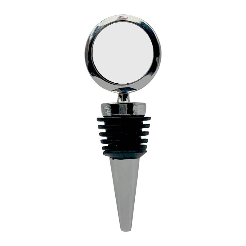 Metal wine stopper
