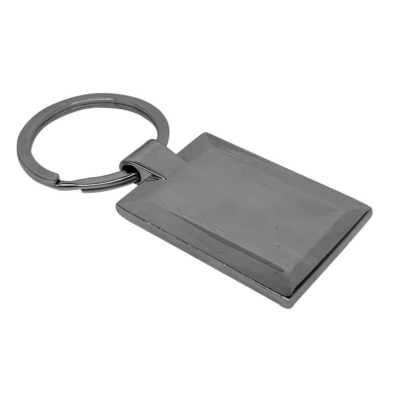 Sublimation metal keyring 001 rectangle - Image 3