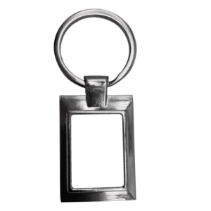 Sublimation metal keyring 001 rectangle