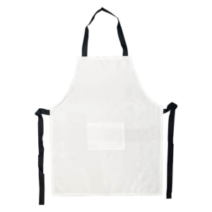 Apron white large