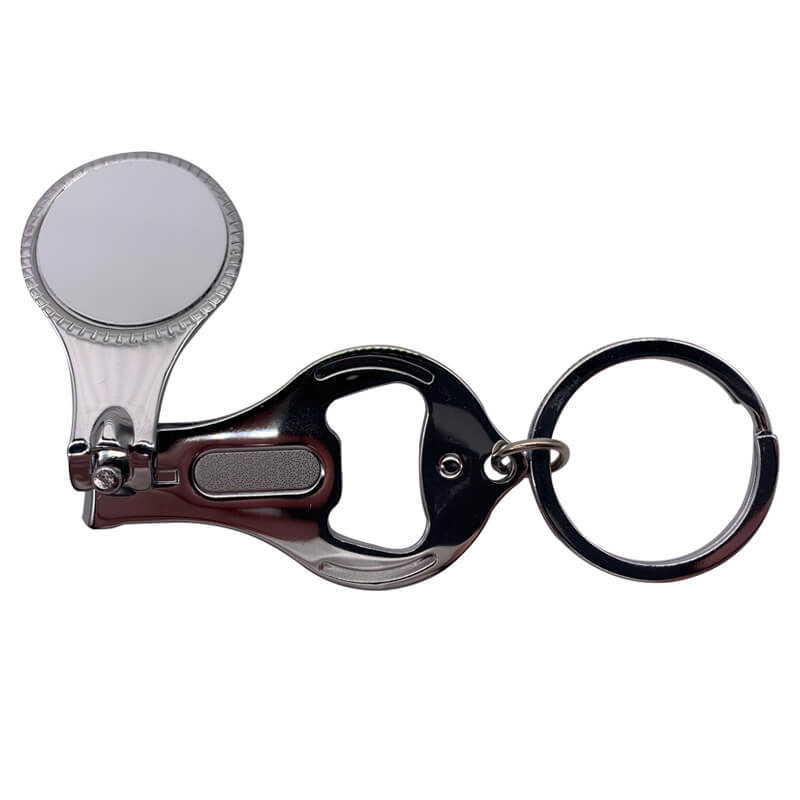 Sublimation metal keyring 006 nail clipper - Image 2