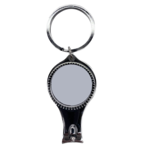 Sublimation metal keyring 006 nail clipper