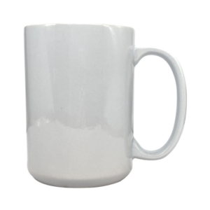 15oz White Ceramic Jumbo Mugs
