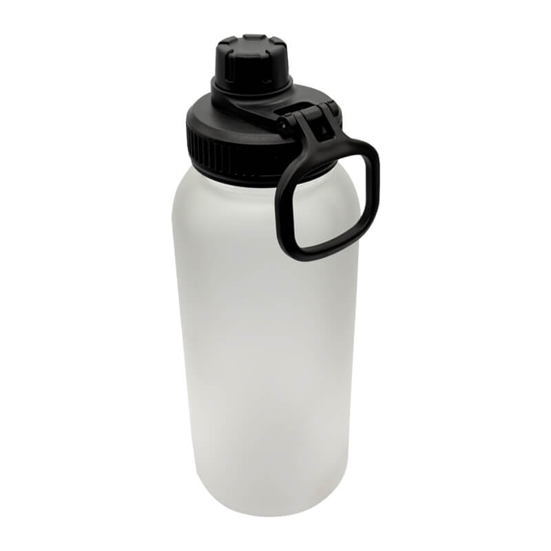 940ml Frosted Glass Water Bottle