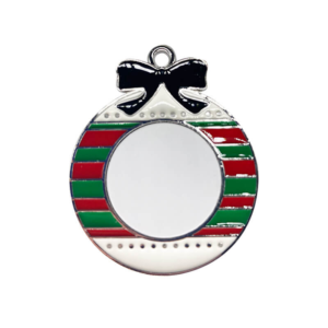 X-Mas Metal Ornament Wreath