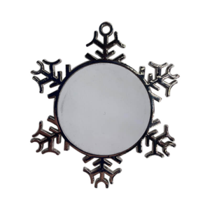 X-Mas Metal Ornament Snowflake