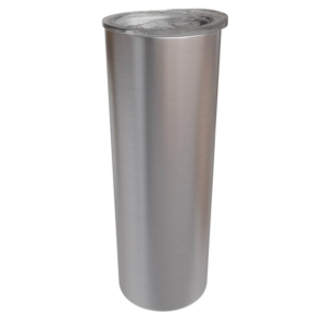 20oz Silver Stainless Steel Skinny Tumbler