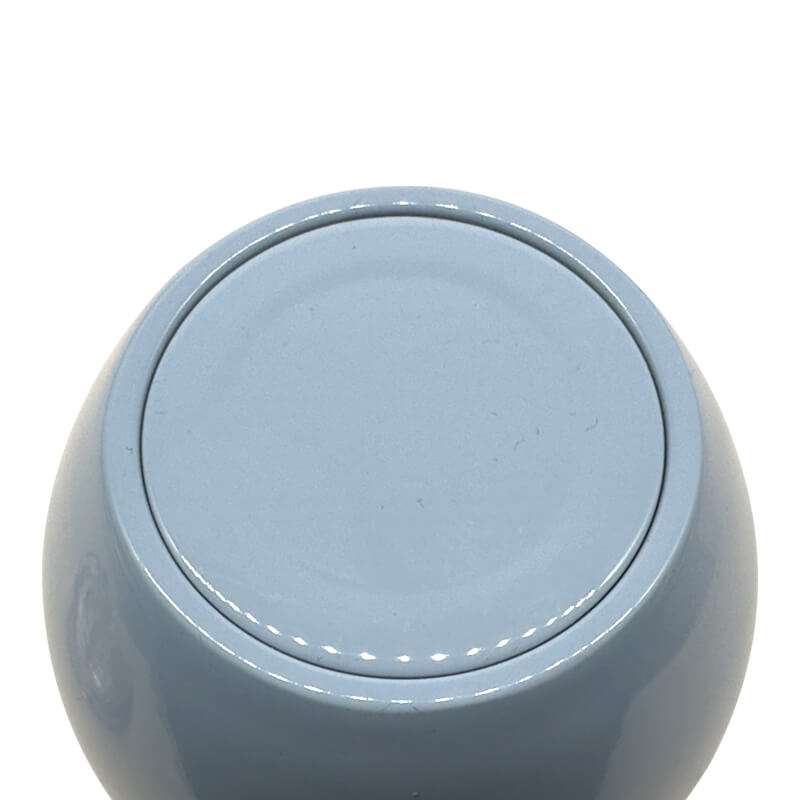 12oz Blue Stainless Steel Wine Tumbler - Image 4
