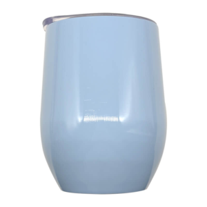 12oz Blue Stainless Steel Wine Tumbler