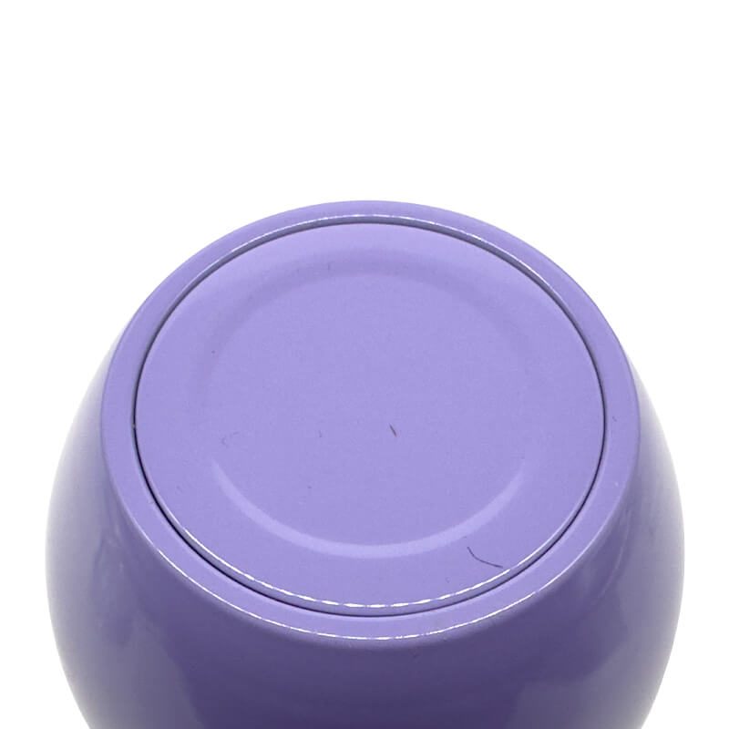 12oz Purple Stainless Steel Wine Tumbler - Image 4