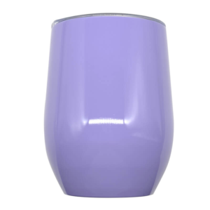 12oz Purple Stainless Steel Wine Tumbler