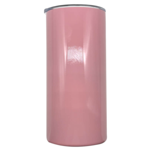 15oz Pink Stainless Steel Skinny Tumbler