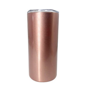 15oz Rose Gold Stainless Steel Skinny Tumbler