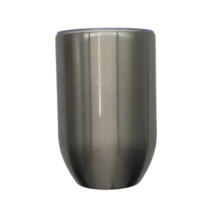12oz Silver Stainless Steel Gin Tumbler