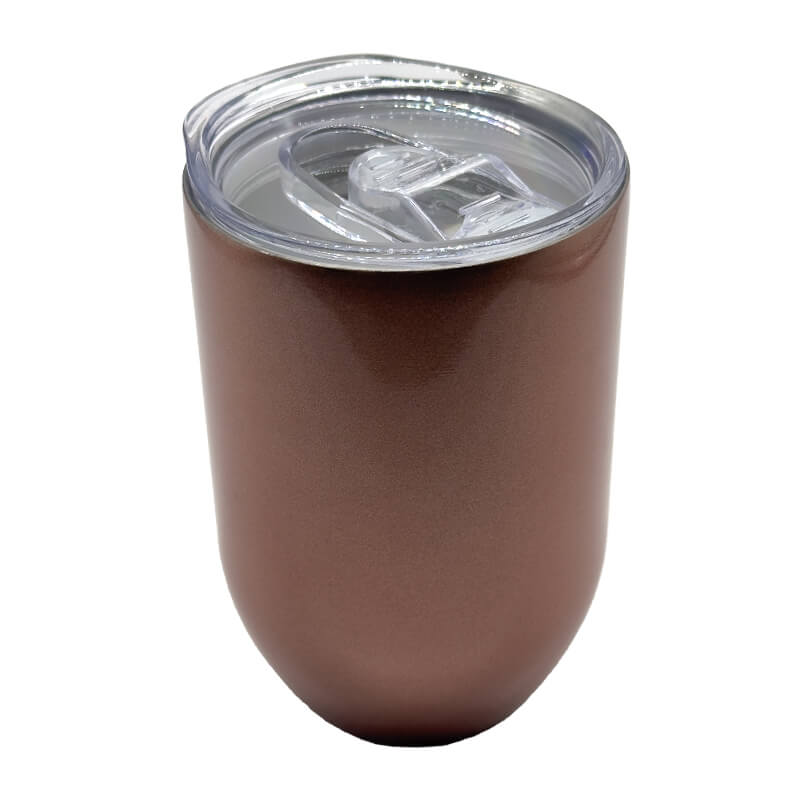 12oz Rose Gold Stainless Steel Gin Tumbler - Image 2