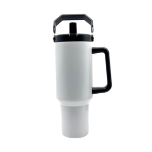 40oz White Stainless Steel Big Jack Stanley Dupe