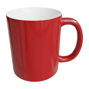 11oz Red Ceramic Magic Mug