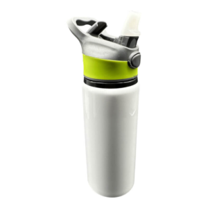 650ml Lime Aluminium Quick Spout Bottle Lime