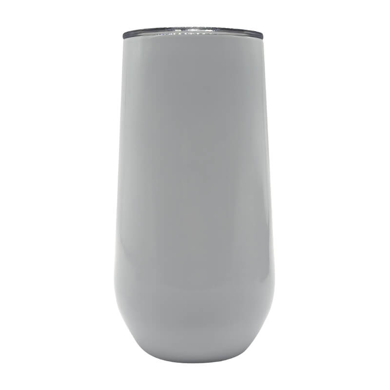 16oz White Stainless Steel Dronk Gat Tumbler