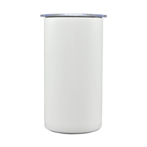 12oz White Stainless Steel Skinny Tumbler