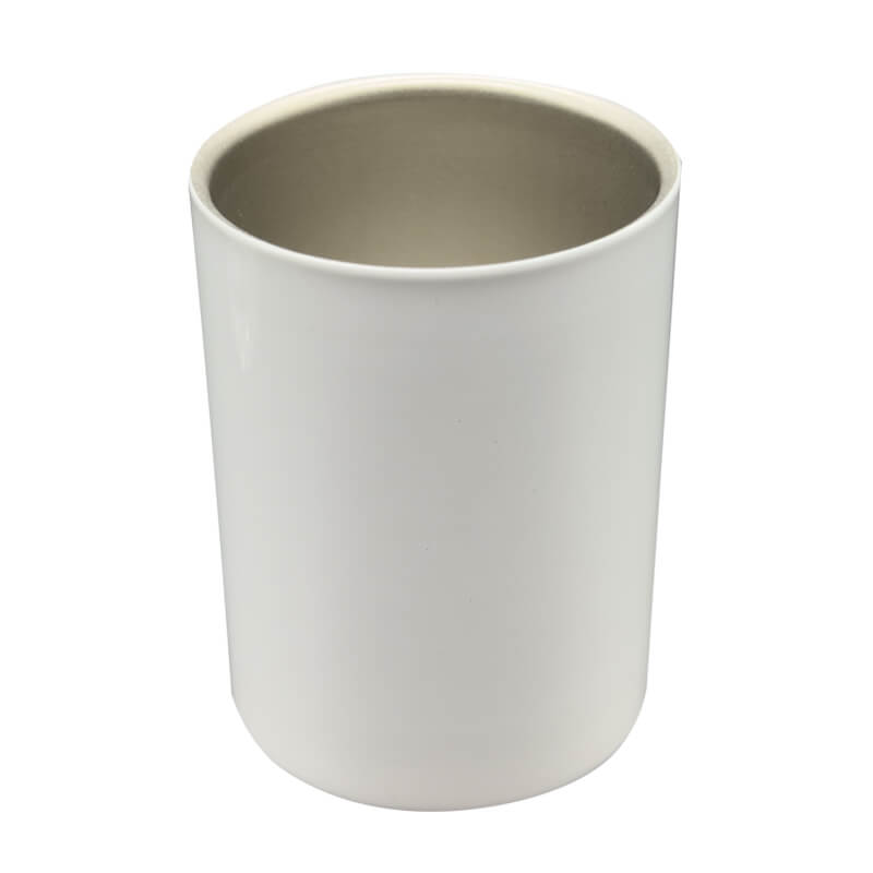 3oz White Stainless Steel Skinny Shooter Glass - Image 2