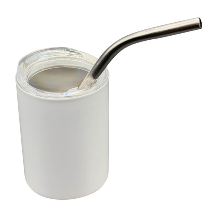 3oz White Stainless Steel Skinny Shooter Glass - Image 4