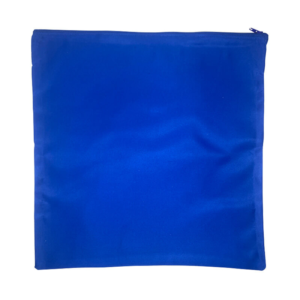 Pillowcase white-blue 34x34cm