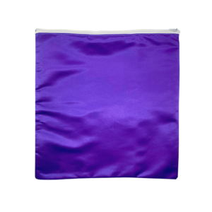 Pillowcase white-purple 34x34cm